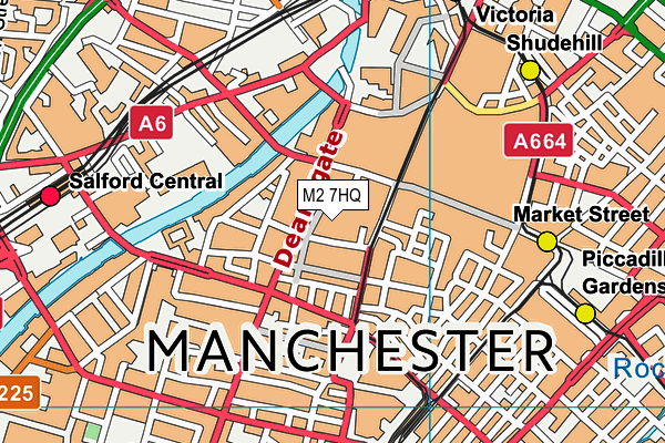 M2 7HQ map - OS VectorMap District (Ordnance Survey) M2 7HQ map - OS VectorMap District (Ordnance Survey)