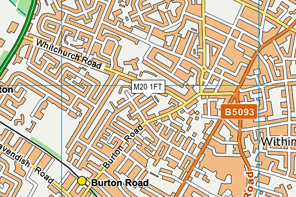 M20 1FT map - OS VectorMap District (Ordnance Survey) M20 1FT map - OS VectorMap District (Ordnance Survey)