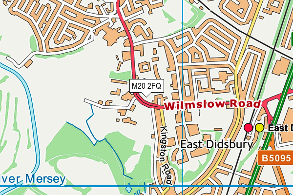 M20 2FQ map - OS VectorMap District (Ordnance Survey) M20 2FQ map - OS VectorMap District (Ordnance Survey)
