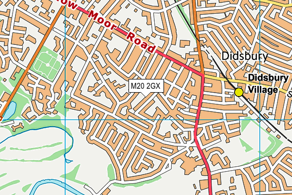 M20 2GX map - OS VectorMap District (Ordnance Survey) M20 2GX map - OS VectorMap District (Ordnance Survey)