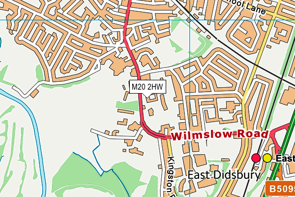 M20 2HW map - OS VectorMap District (Ordnance Survey) M20 2HW map - OS VectorMap District (Ordnance Survey)