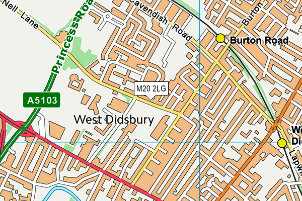 M20 2LG map - OS VectorMap District (Ordnance Survey) M20 2LG map - OS VectorMap District (Ordnance Survey)