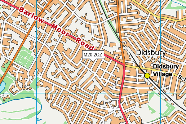 M20 2QZ map - OS VectorMap District (Ordnance Survey) M20 2QZ map - OS VectorMap District (Ordnance Survey)