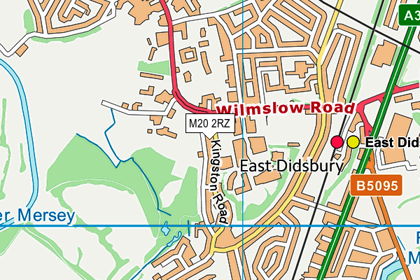 M20 2RZ map - OS VectorMap District (Ordnance Survey) M20 2RZ map - OS VectorMap District (Ordnance Survey)
