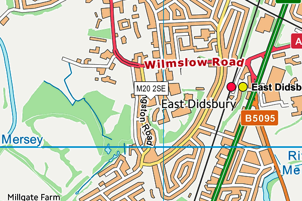 M20 2SE map - OS VectorMap District (Ordnance Survey) M20 2SE map - OS VectorMap District (Ordnance Survey)