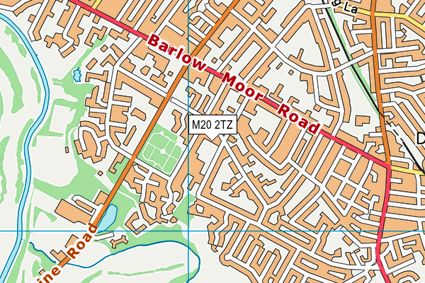 M20 2TZ map - OS VectorMap District (Ordnance Survey) M20 2TZ map - OS VectorMap District (Ordnance Survey)