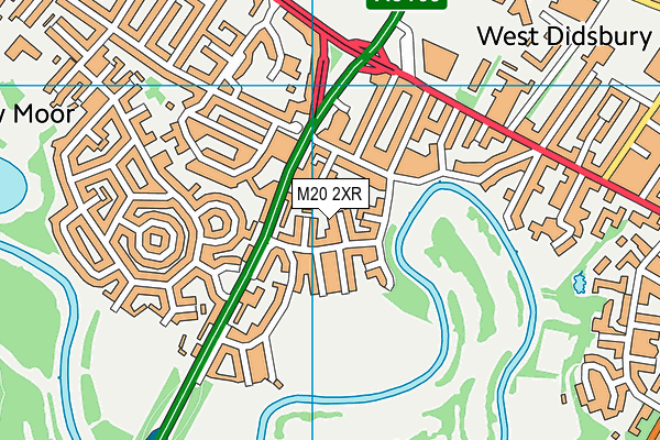 M20 2XR map - OS VectorMap District (Ordnance Survey) M20 2XR map - OS VectorMap District (Ordnance Survey)