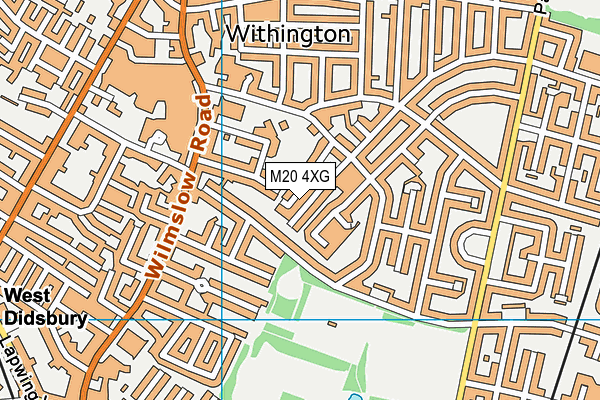 M20 4XG map - OS VectorMap District (Ordnance Survey) M20 4XG map - OS VectorMap District (Ordnance Survey)