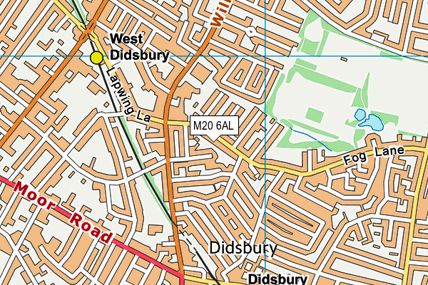 M20 6AL map - OS VectorMap District (Ordnance Survey) M20 6AL map - OS VectorMap District (Ordnance Survey)
