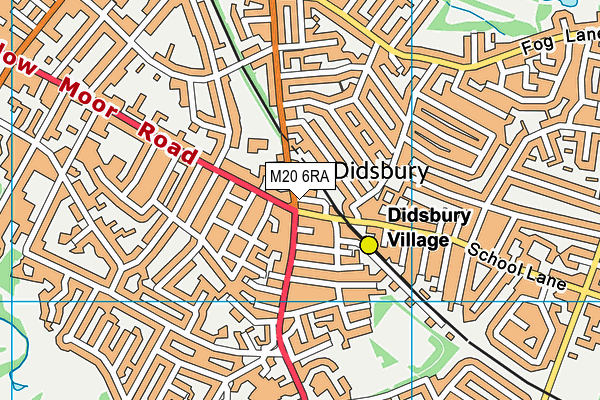 M20 6RA map - OS VectorMap District (Ordnance Survey) M20 6RA map - OS VectorMap District (Ordnance Survey)
