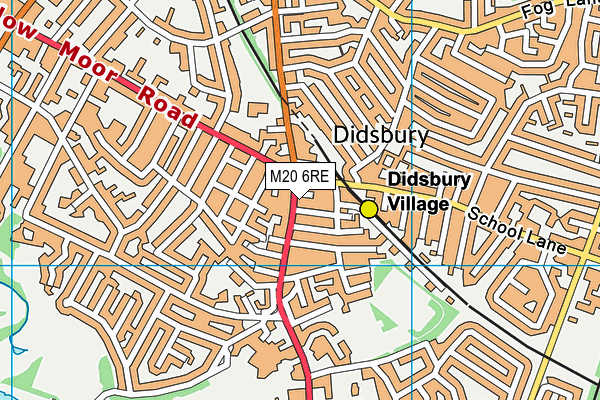 M20 6RE map - OS VectorMap District (Ordnance Survey) M20 6RE map - OS VectorMap District (Ordnance Survey)