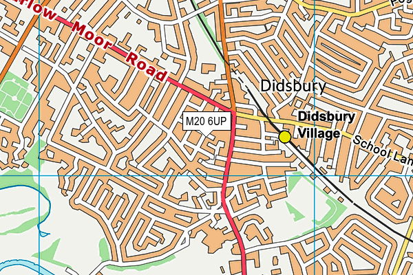 M20 6UP map - OS VectorMap District (Ordnance Survey) M20 6UP map - OS VectorMap District (Ordnance Survey)