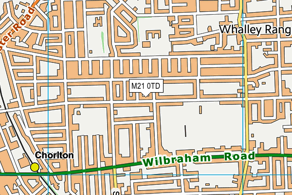 M21 0TD map - OS VectorMap District (Ordnance Survey) M21 0TD map - OS VectorMap District (Ordnance Survey)