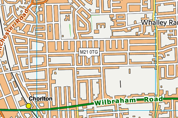 M21 0TG map - OS VectorMap District (Ordnance Survey) M21 0TG map - OS VectorMap District (Ordnance Survey)