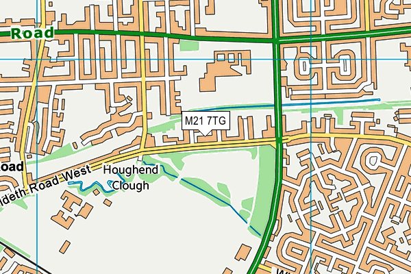 M21 7TG map - OS VectorMap District (Ordnance Survey) M21 7TG map - OS VectorMap District (Ordnance Survey)