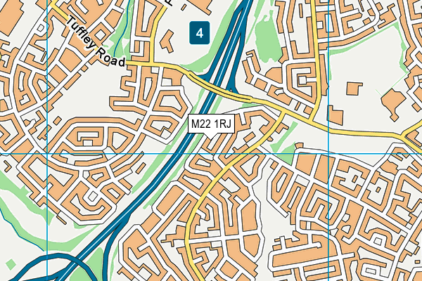 M22 1RJ map - OS VectorMap District (Ordnance Survey) M22 1RJ map - OS VectorMap District (Ordnance Survey)
