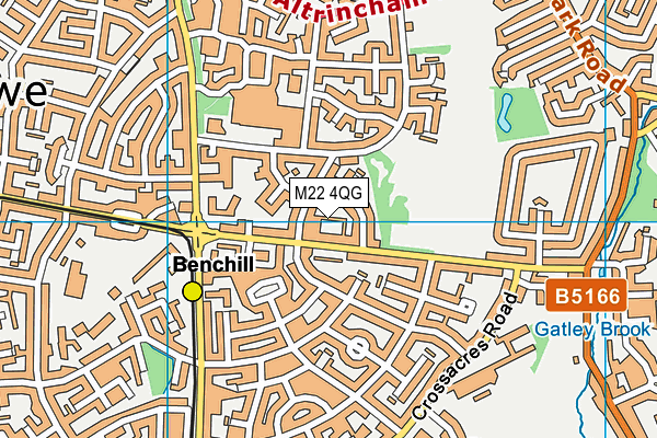 M22 4QG map - OS VectorMap District (Ordnance Survey) M22 4QG map - OS VectorMap District (Ordnance Survey)