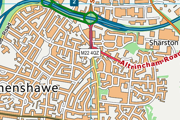 M22 4QZ map - OS VectorMap District (Ordnance Survey) M22 4QZ map - OS VectorMap District (Ordnance Survey)