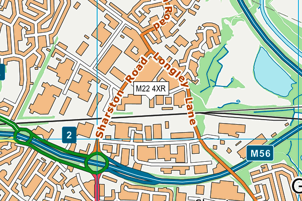 M22 4XR map - OS VectorMap District (Ordnance Survey) M22 4XR map - OS VectorMap District (Ordnance Survey)