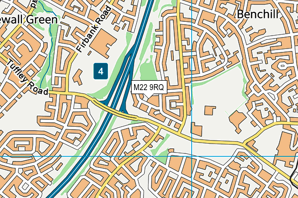 M22 9RQ map - OS VectorMap District (Ordnance Survey) M22 9RQ map - OS VectorMap District (Ordnance Survey)