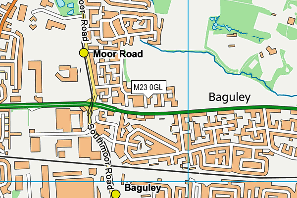 M23 0GL map - OS VectorMap District (Ordnance Survey) M23 0GL map - OS VectorMap District (Ordnance Survey)