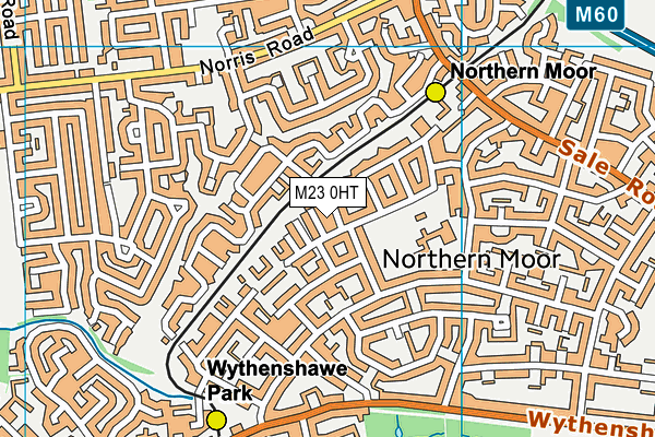 M23 0HT map - OS VectorMap District (Ordnance Survey) M23 0HT map - OS VectorMap District (Ordnance Survey)