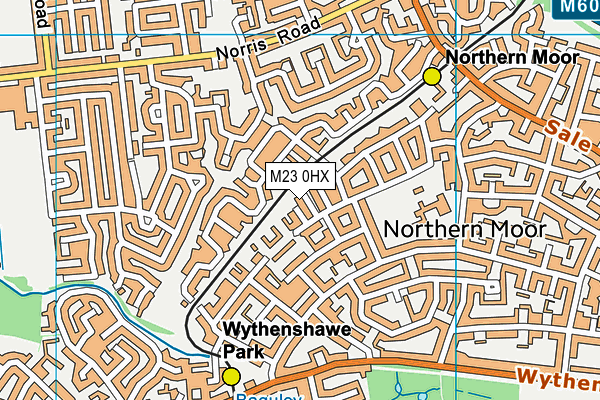 M23 0HX map - OS VectorMap District (Ordnance Survey) M23 0HX map - OS VectorMap District (Ordnance Survey)