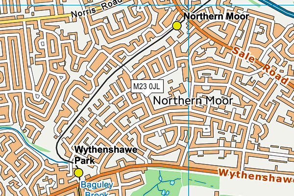 M23 0JL map - OS VectorMap District (Ordnance Survey) M23 0JL map - OS VectorMap District (Ordnance Survey)