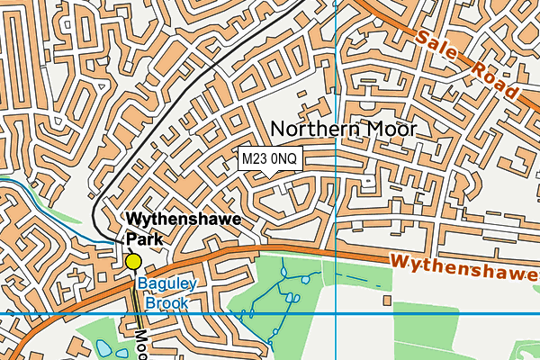 M23 0NQ map - OS VectorMap District (Ordnance Survey) M23 0NQ map - OS VectorMap District (Ordnance Survey)