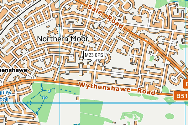M23 0PS map - OS VectorMap District (Ordnance Survey) M23 0PS map - OS VectorMap District (Ordnance Survey)