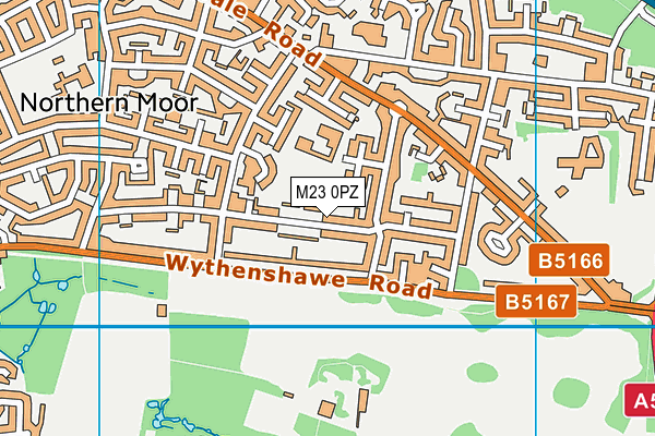 M23 0PZ map - OS VectorMap District (Ordnance Survey) M23 0PZ map - OS VectorMap District (Ordnance Survey)