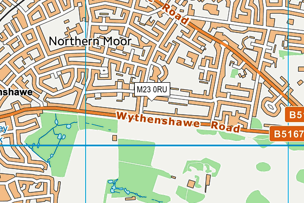 M23 0RU map - OS VectorMap District (Ordnance Survey) M23 0RU map - OS VectorMap District (Ordnance Survey)