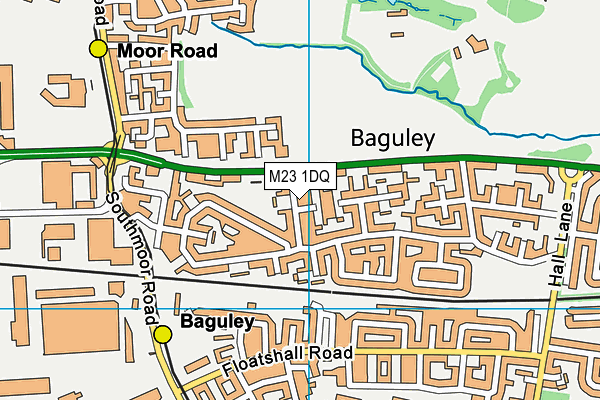 M23 1DQ map - OS VectorMap District (Ordnance Survey) M23 1DQ map - OS VectorMap District (Ordnance Survey)