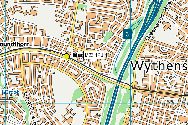 M23 1PU map - OS VectorMap District (Ordnance Survey) M23 1PU map - OS VectorMap District (Ordnance Survey)