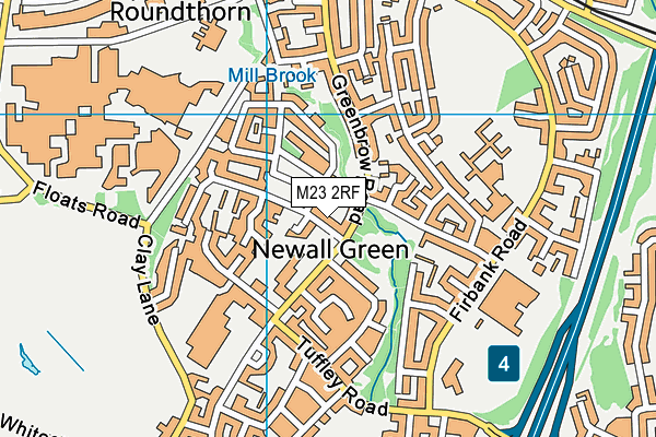 M23 2RF map - OS VectorMap District (Ordnance Survey) M23 2RF map - OS VectorMap District (Ordnance Survey)
