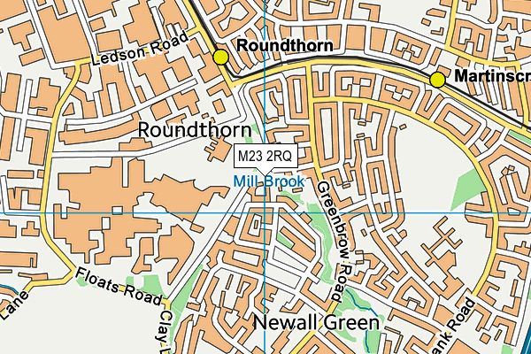 M23 2RQ map - OS VectorMap District (Ordnance Survey) M23 2RQ map - OS VectorMap District (Ordnance Survey)