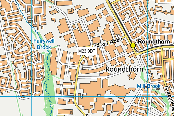 M23 9DT map - OS VectorMap District (Ordnance Survey) M23 9DT map - OS VectorMap District (Ordnance Survey)