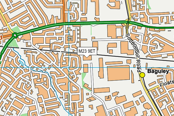 M23 9ET map - OS VectorMap District (Ordnance Survey) M23 9ET map - OS VectorMap District (Ordnance Survey)
