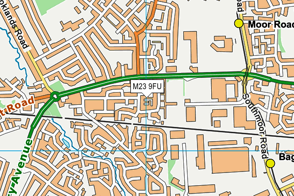M23 9FU map - OS VectorMap District (Ordnance Survey) M23 9FU map - OS VectorMap District (Ordnance Survey)