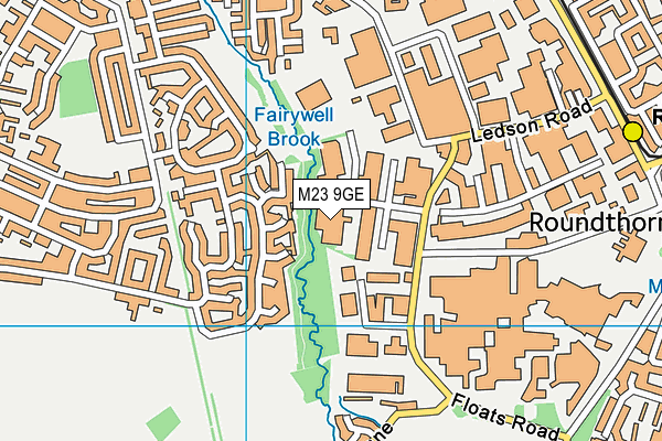M23 9GE map - OS VectorMap District (Ordnance Survey) M23 9GE map - OS VectorMap District (Ordnance Survey)