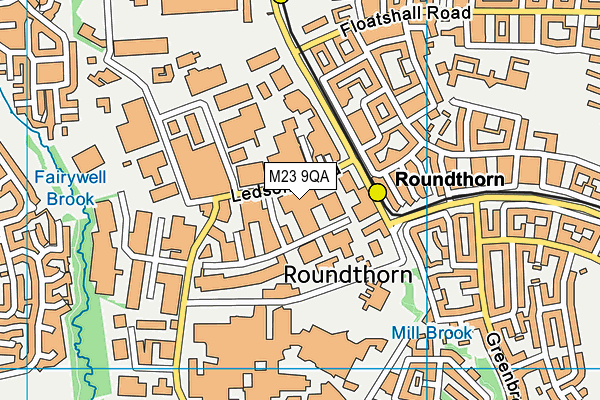M23 9QA map - OS VectorMap District (Ordnance Survey) M23 9QA map - OS VectorMap District (Ordnance Survey)