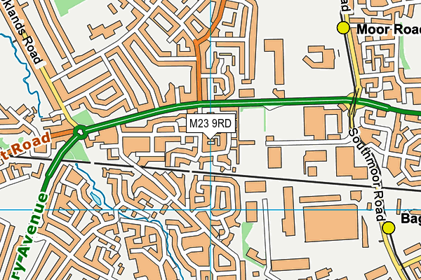 M23 9RD map - OS VectorMap District (Ordnance Survey) M23 9RD map - OS VectorMap District (Ordnance Survey)