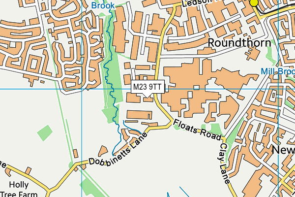 M23 9TT map - OS VectorMap District (Ordnance Survey) M23 9TT map - OS VectorMap District (Ordnance Survey)