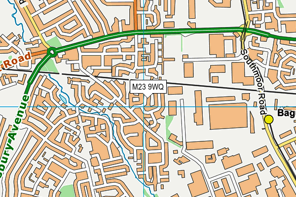 M23 9WQ map - OS VectorMap District (Ordnance Survey) M23 9WQ map - OS VectorMap District (Ordnance Survey)