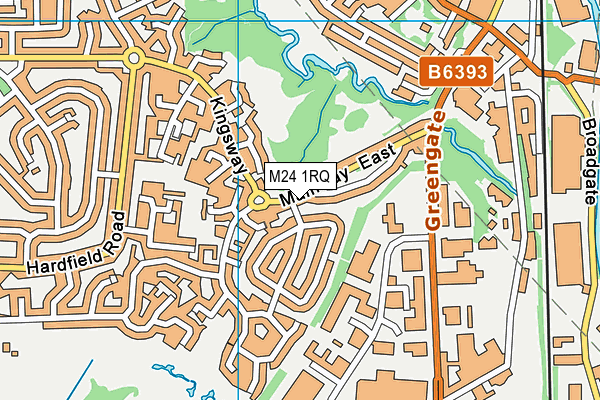 M24 1RQ map - OS VectorMap District (Ordnance Survey) M24 1RQ map - OS VectorMap District (Ordnance Survey)