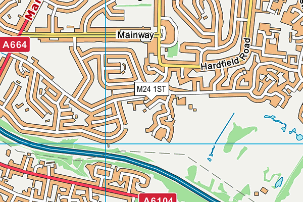 M24 1ST map - OS VectorMap District (Ordnance Survey) M24 1ST map - OS VectorMap District (Ordnance Survey)