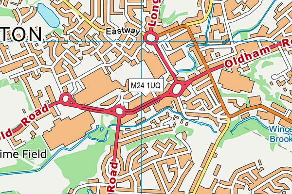 M24 1UQ map - OS VectorMap District (Ordnance Survey) M24 1UQ map - OS VectorMap District (Ordnance Survey)