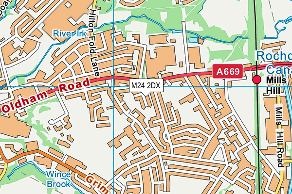 M24 2DX map - OS VectorMap District (Ordnance Survey) M24 2DX map - OS VectorMap District (Ordnance Survey)