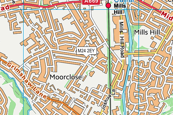 M24 2EY map - OS VectorMap District (Ordnance Survey) M24 2EY map - OS VectorMap District (Ordnance Survey)
