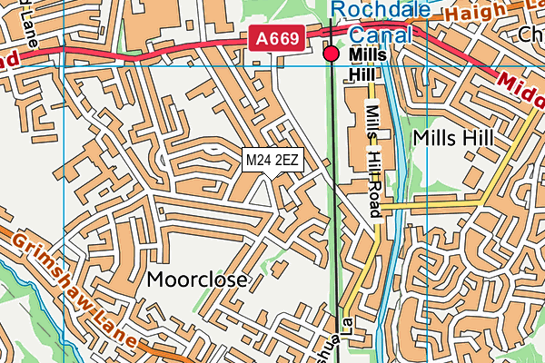 M24 2EZ map - OS VectorMap District (Ordnance Survey) M24 2EZ map - OS VectorMap District (Ordnance Survey)